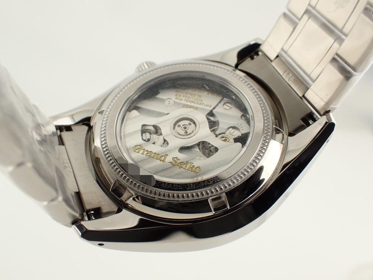 グランドセイコー メカニカルハイビート SBGH349 裏ぶた