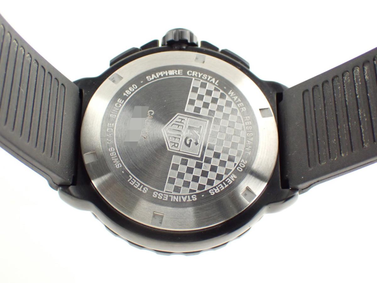 タグホイヤー フォーミュラ1 CAU1117.FT6024 裏ぶた