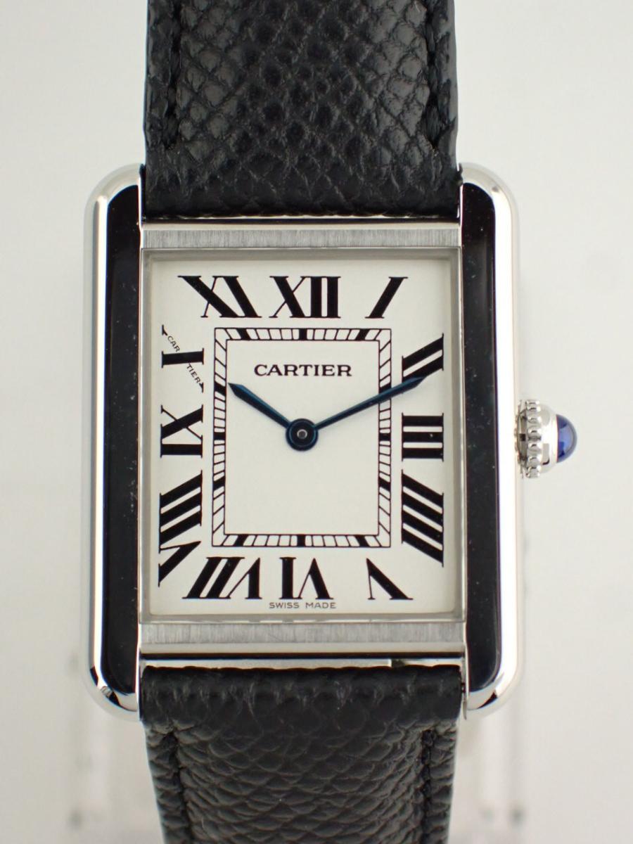 カルティエ タンク W1018255 文字盤