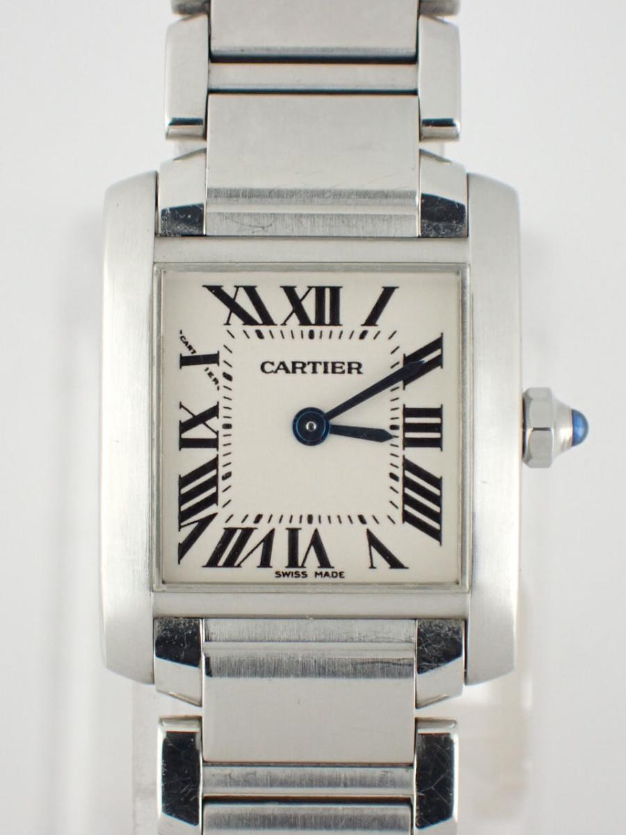 カルティエ タンク W51008Q3 文字盤