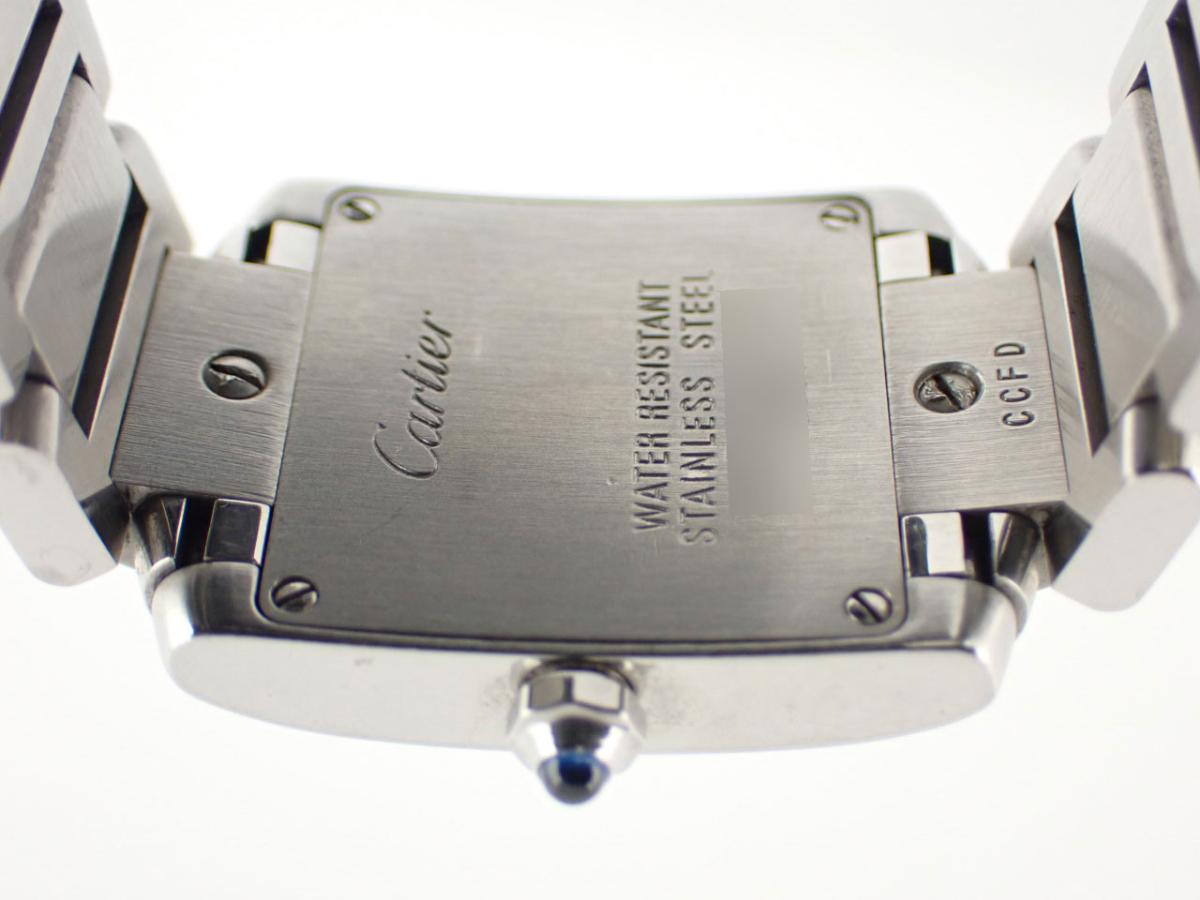 カルティエ タンク W51008Q3 裏ぶた