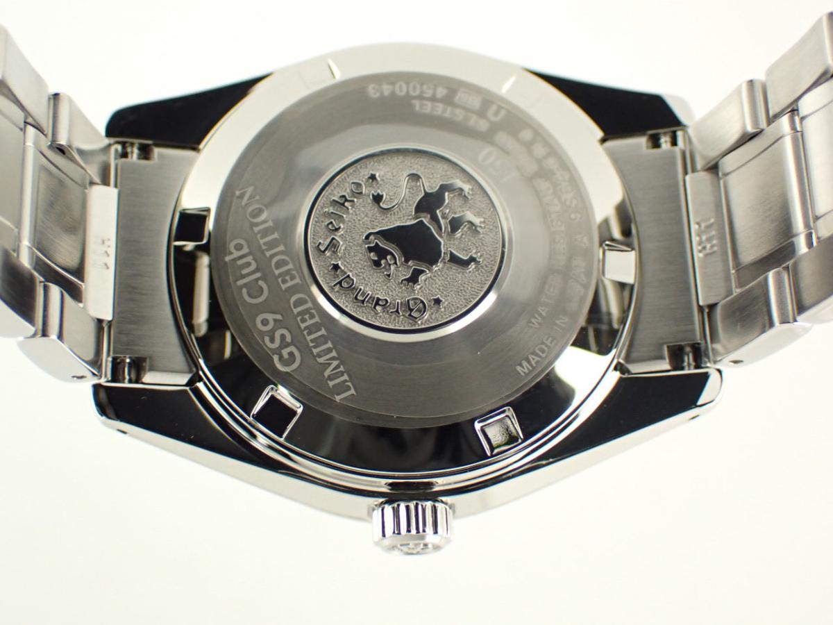 グランドセイコー メカニカル手巻き SBGW319 裏ぶた