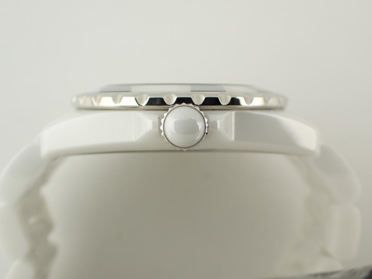 シャネル J12 H5582 リューズ横