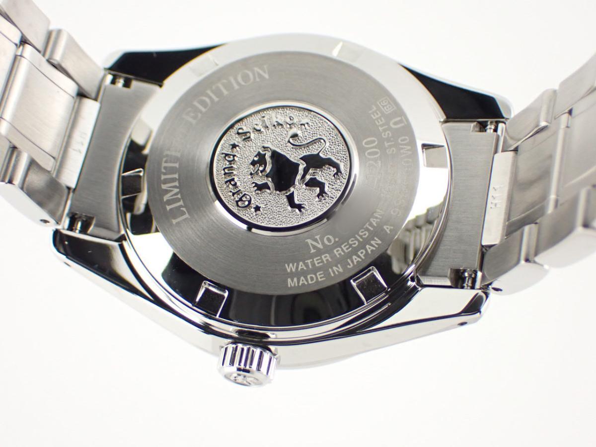 グランドセイコー メカニカル手巻き SBGW289 裏ぶた