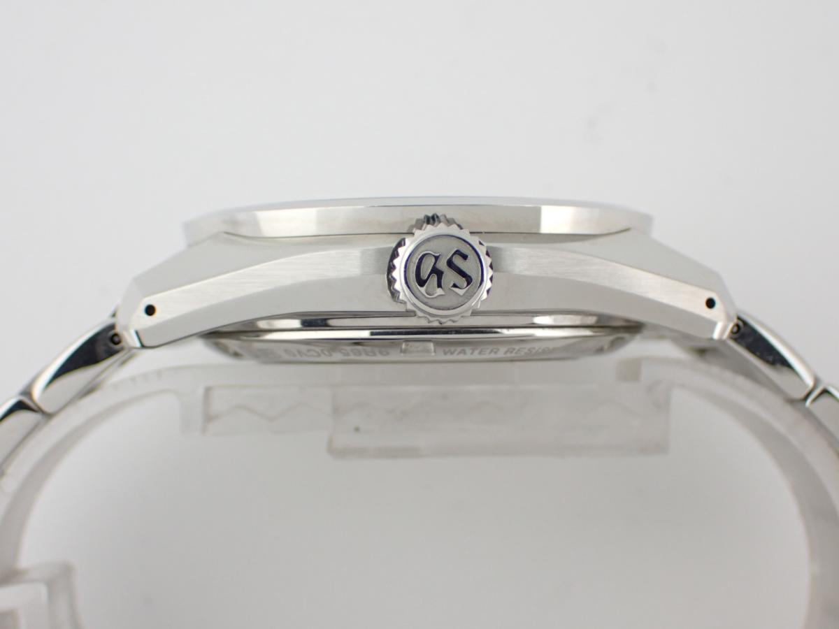 グランドセイコー スプリングドライブ SBGA375 リューズ横