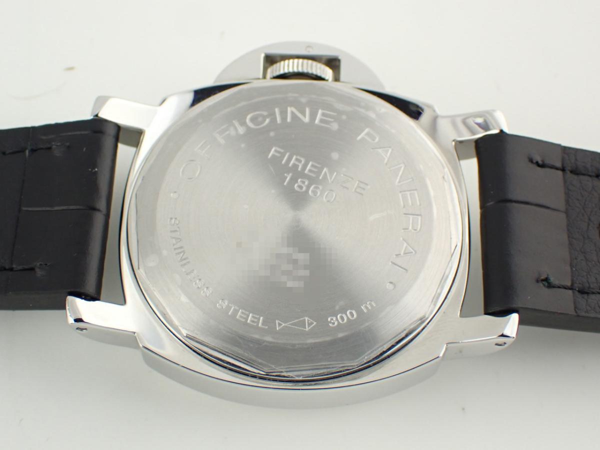 パネライ ルミノール PAM00001 裏ぶた