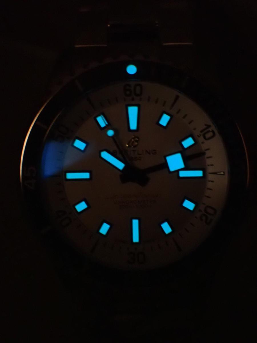 ブライトリング スーパーオーシャン A17375E71G1A1 夜光他