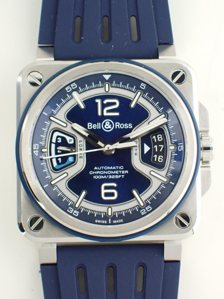 ベル＆ロス BR-X3 BRX3R-BLU-ST/SRB 文字盤