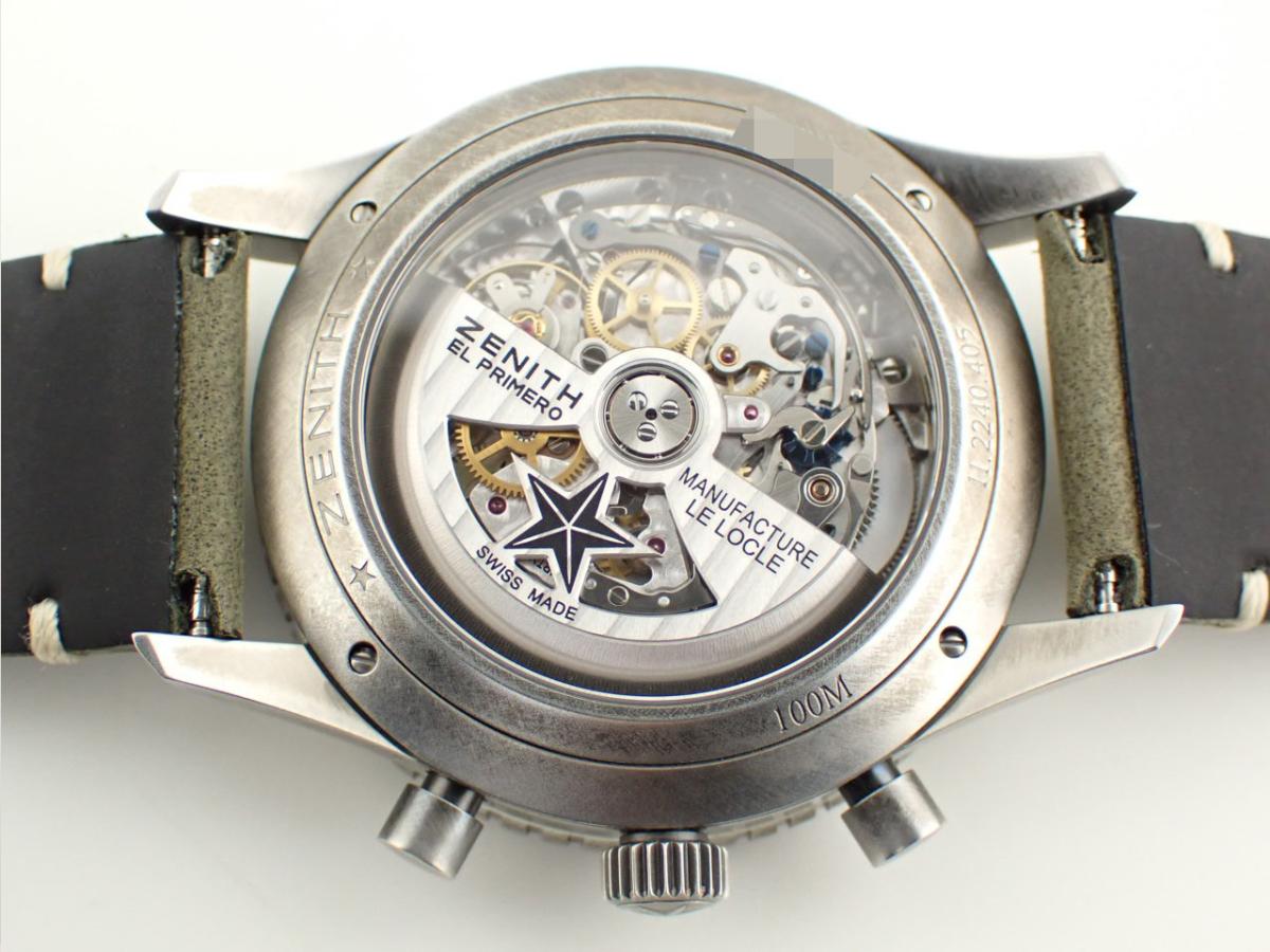 ゼニス パイロット 11.2240.405/21.C773 裏ぶた