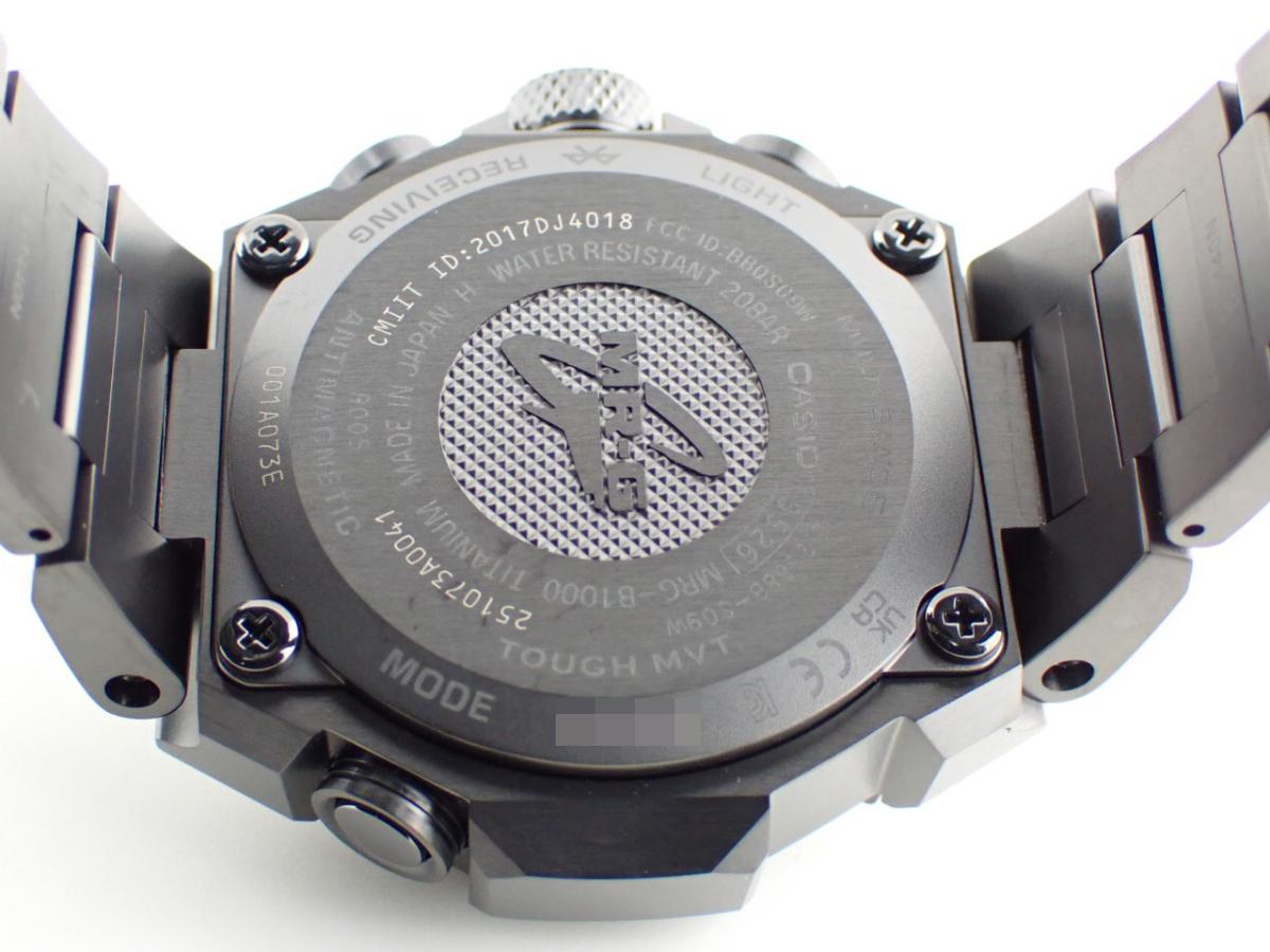 カシオ G-SHOCK MRG-B1000B-1AJR 裏ぶた