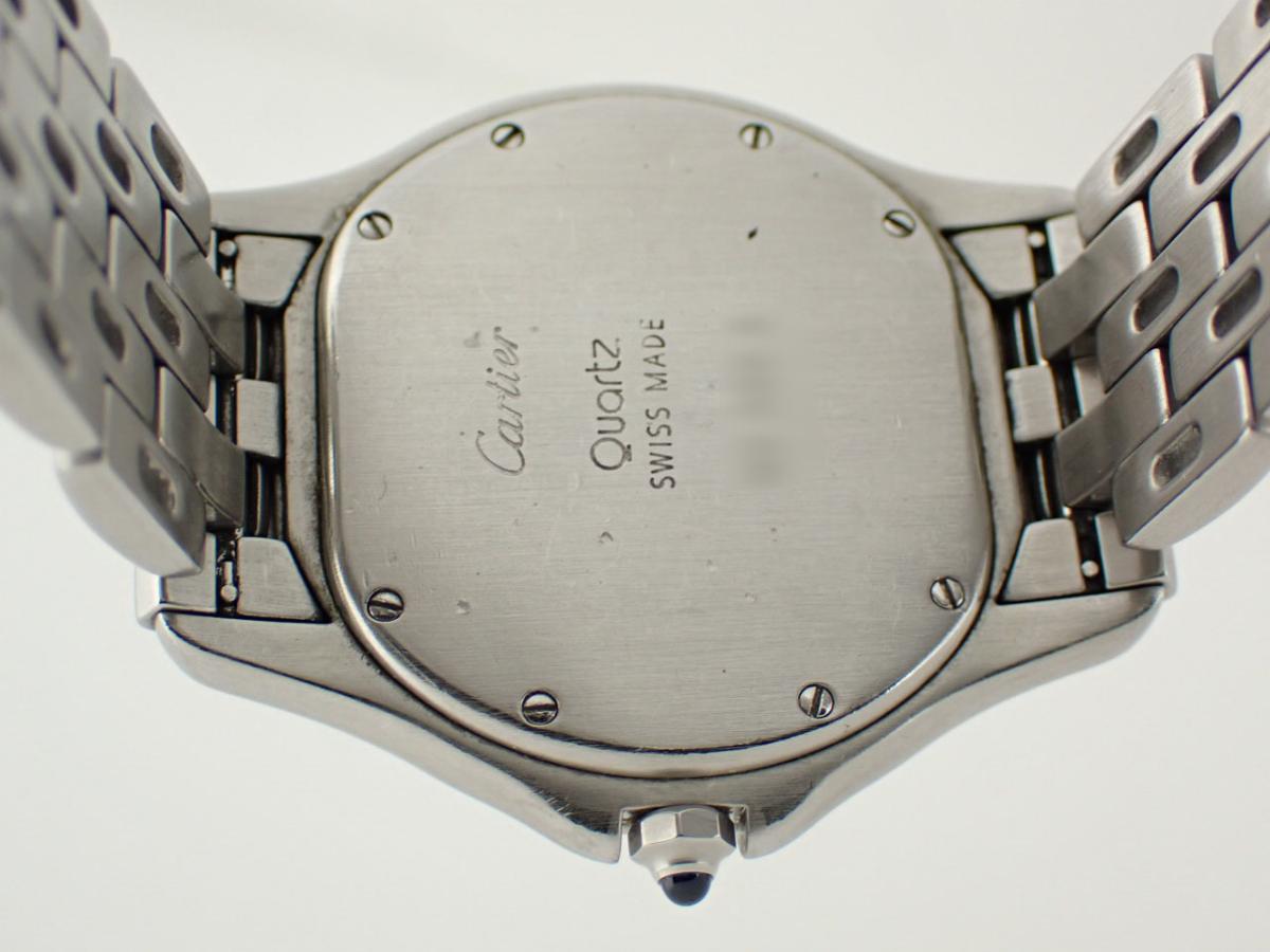 カルティエ クーガー W35002F5 裏ぶた
