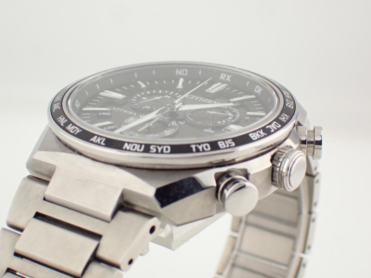 シチズン アテッサ CB5966-69E ベゼル