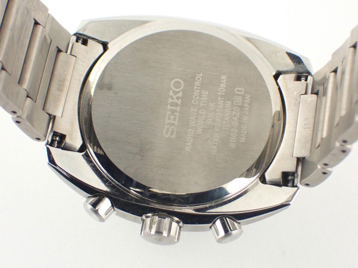 セイコー アストロン SBXY003 裏ぶた