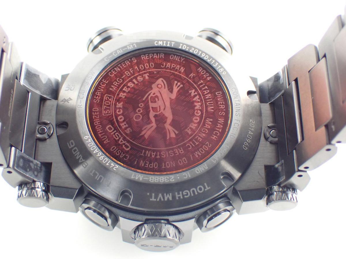 カシオ G-SHOCK MRG-BF1000B-1AJR 裏ぶた