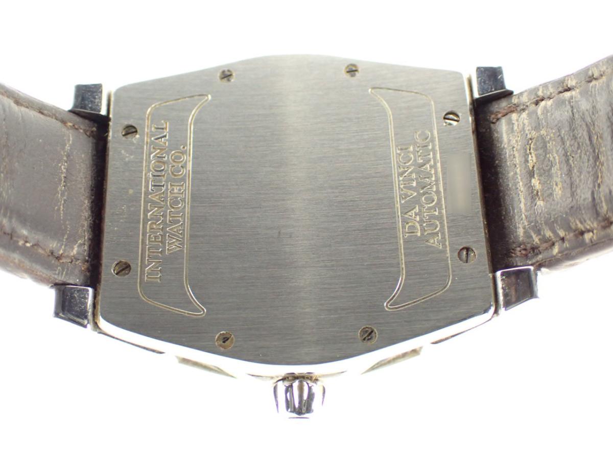 IWC ダヴィンチ IW452303 裏ぶた