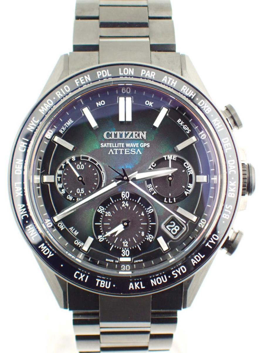 シチズン アテッサ CC4057-60E 文字盤