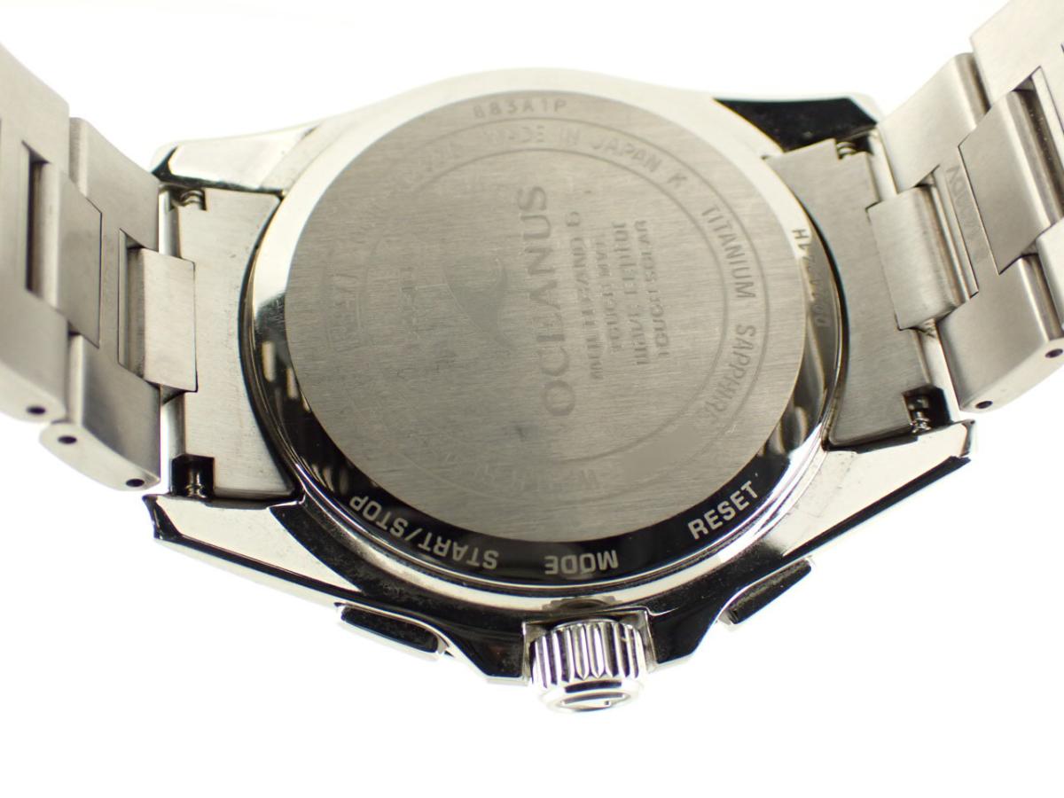 カシオ オシアナス OCW-T2600-1AJF 裏ぶた