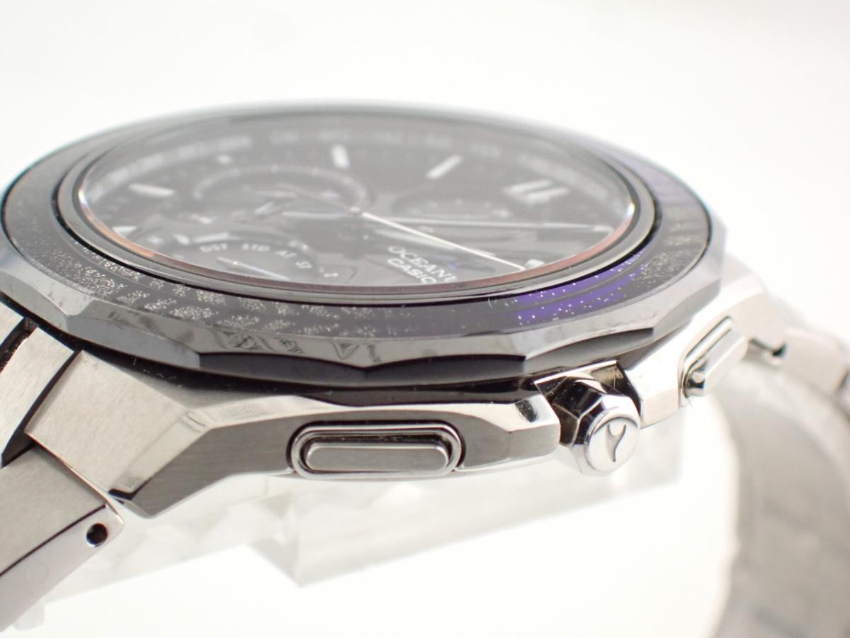 カシオ オシアナス OCW-S5000MB-1AJF ベゼル