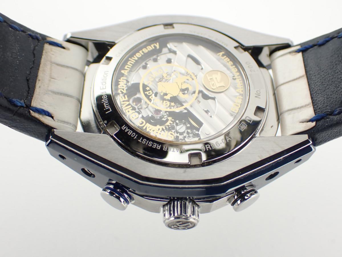 グランドセイコー スプリングドライブ SBGC229 裏ぶた