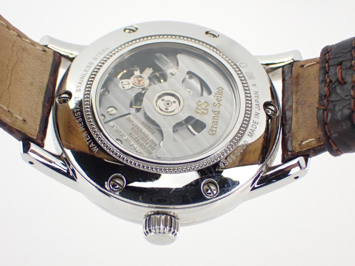 グランドセイコー メカニカル自動巻 SBGR061 裏ぶた