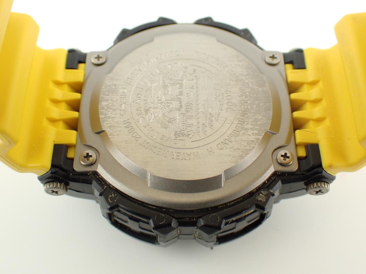 カシオ G-SHOCK GW-9102K-1JR 裏ぶた