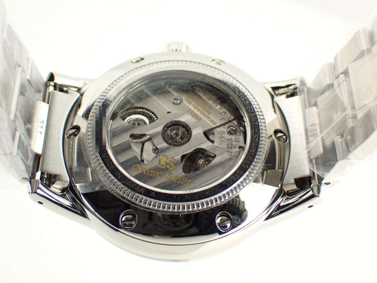 グランドセイコー メカニカルハイビート SBGJ249 裏ぶた