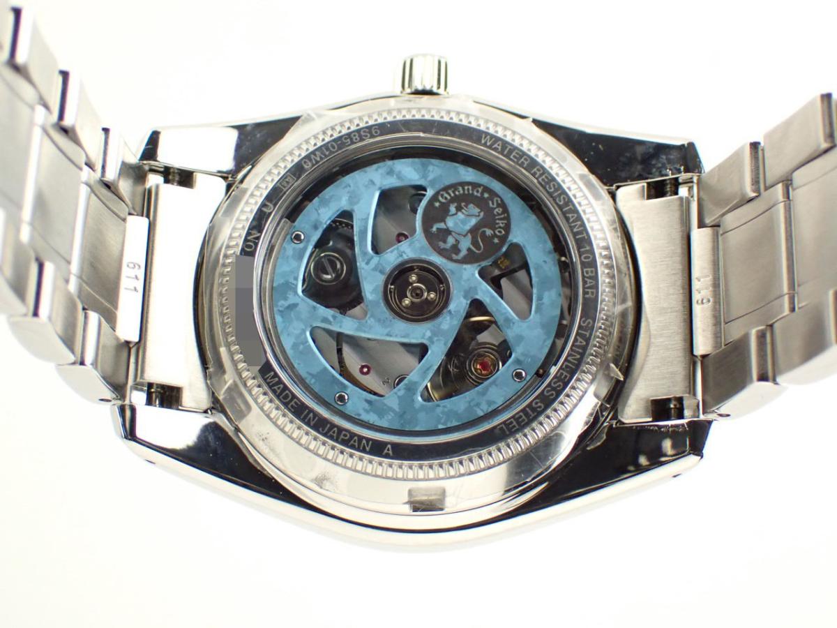 グランドセイコー メカニカルハイビート SBGH311 裏ぶた