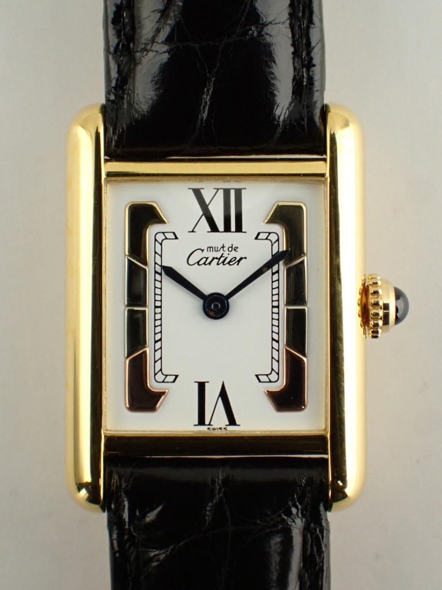 カルティエ タンク W1006354 文字盤