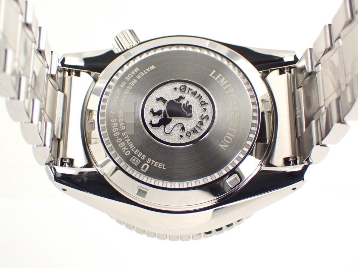 グランドセイコー スプリングドライブ SBGE315 裏ぶた