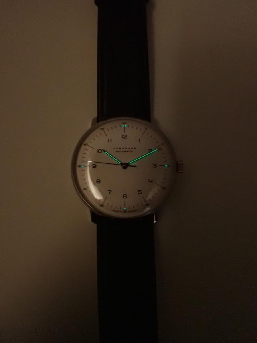 ユンハンス マックスビル 027.3500.02 夜光他