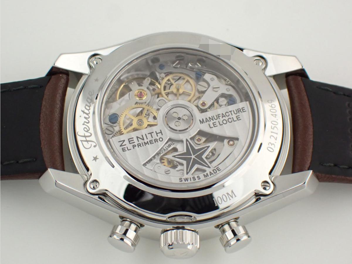 ゼニス クロノマスター 03.2150.4069/75.C806 裏ぶた