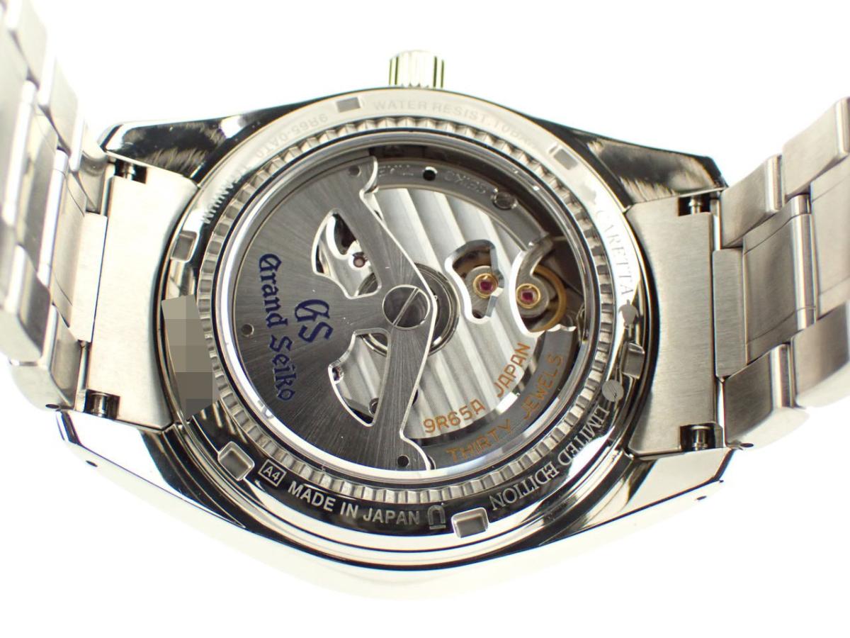 グランドセイコー スプリングドライブ SBGA051 裏ぶた
