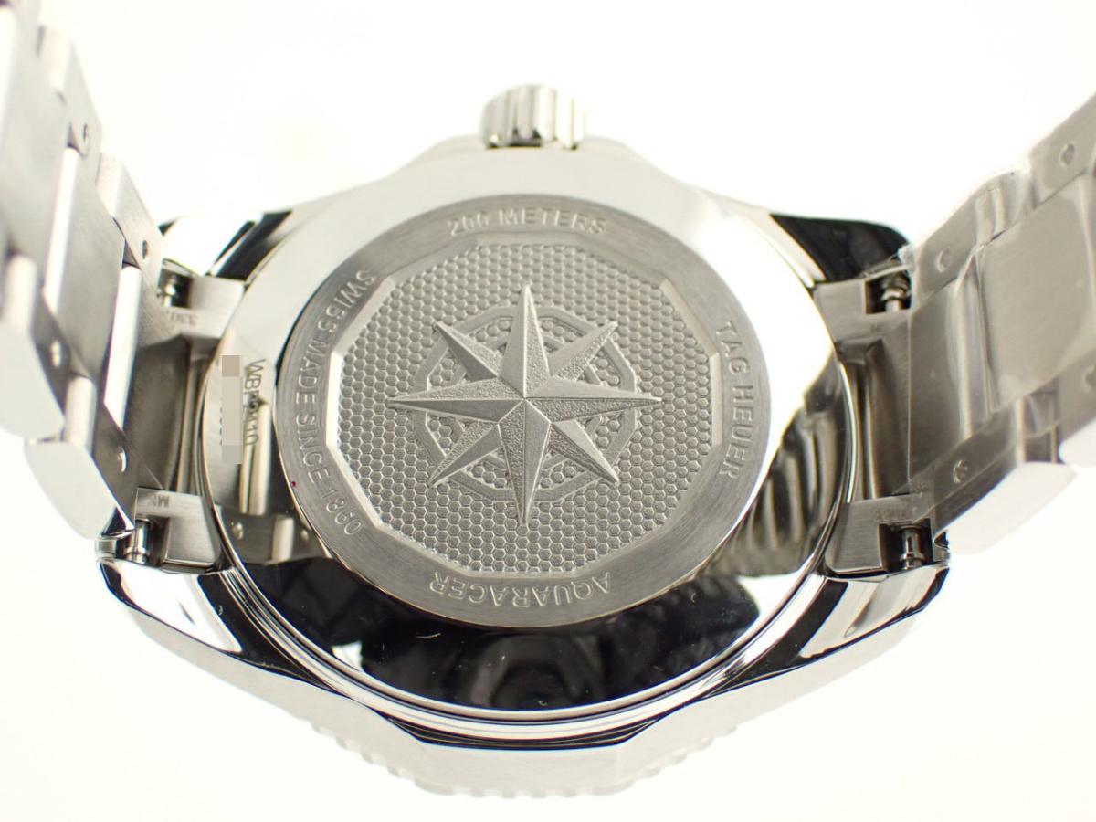 タグホイヤー アクアレーサー WBP2410-BA0622 裏ぶた