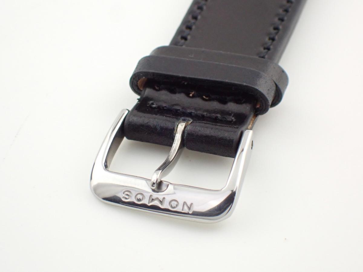 ノモス タンジェント TN1B1W2L ブレスバックル・ベルト