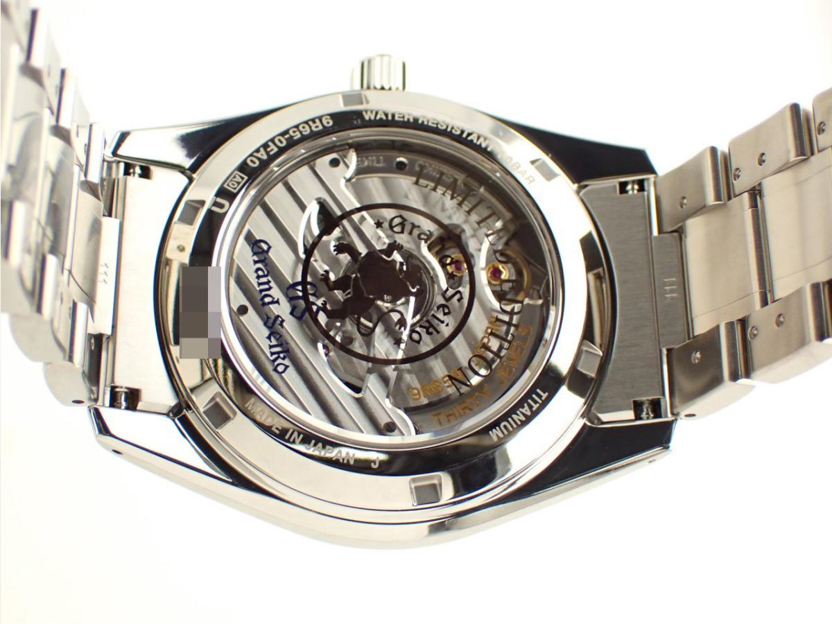 グランドセイコー スプリングドライブ SBGA517 裏ぶた