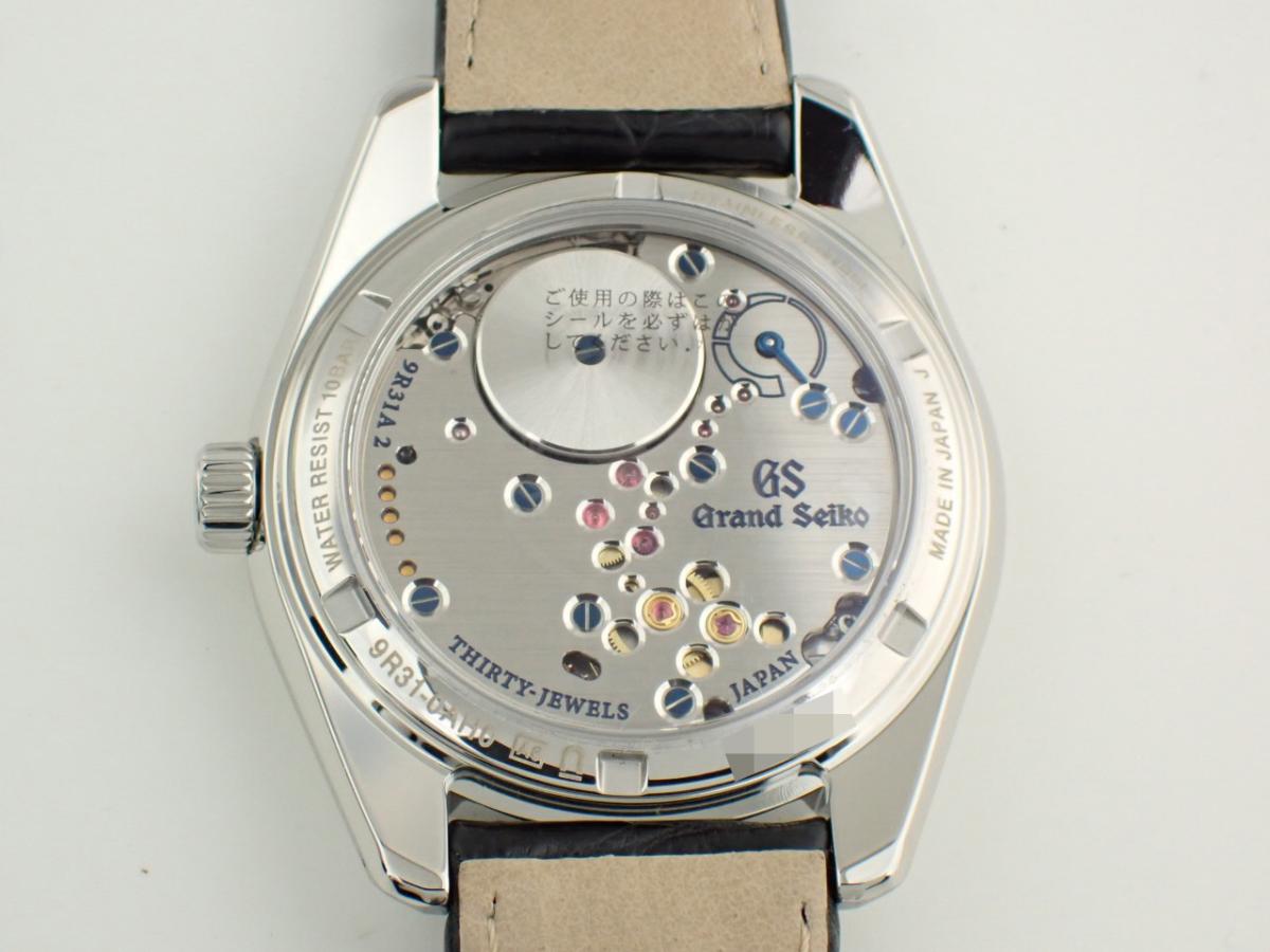 グランドセイコー スプリングドライブ SBGY011 裏ぶた