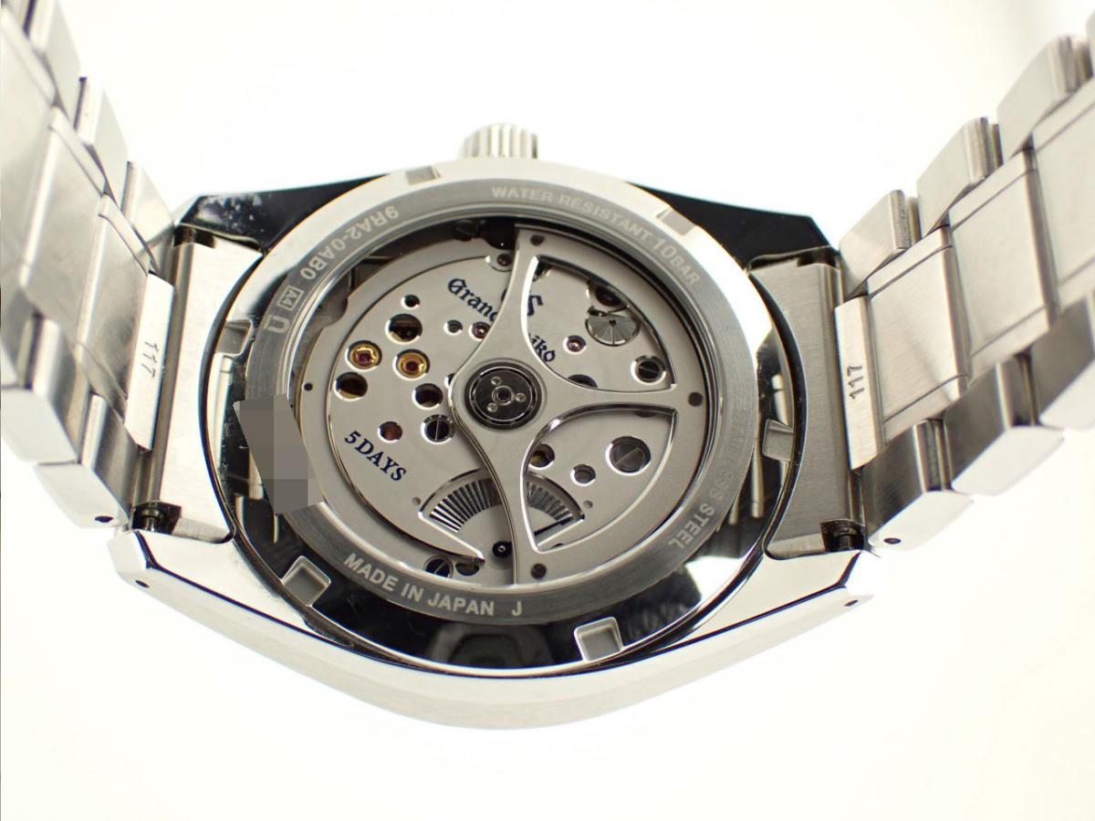グランドセイコー スプリングドライブ SLGA021 裏ぶた