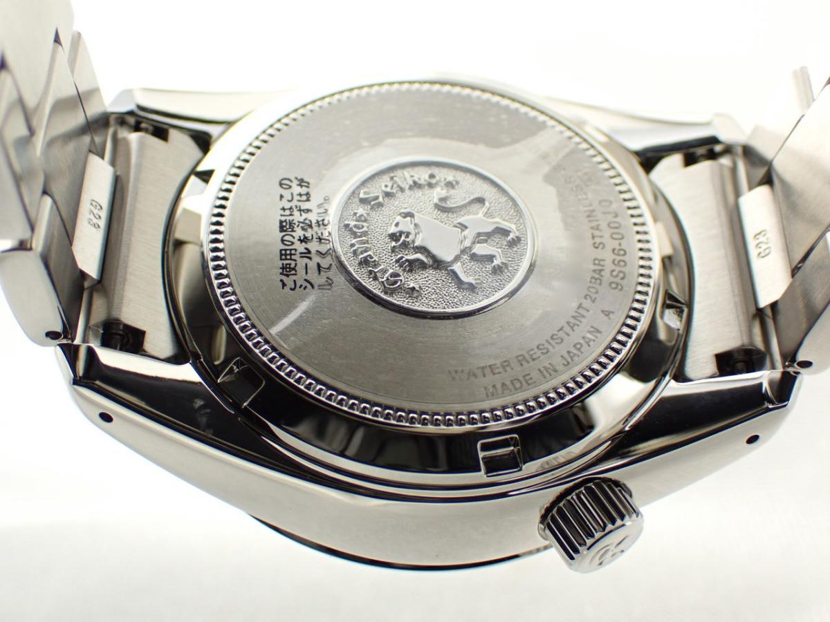 グランドセイコー メカニカル自動巻 SBGM247 裏ぶた