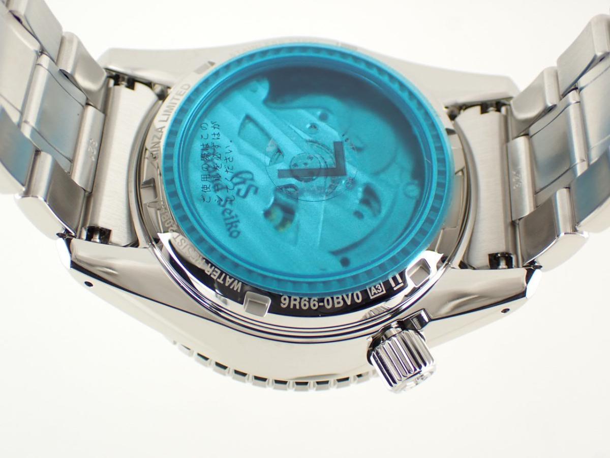 グランドセイコー スプリングドライブ SBGE313 裏ぶた