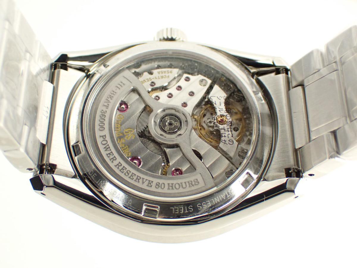 グランドセイコー メカニカルハイビート SLGH005 裏ぶた