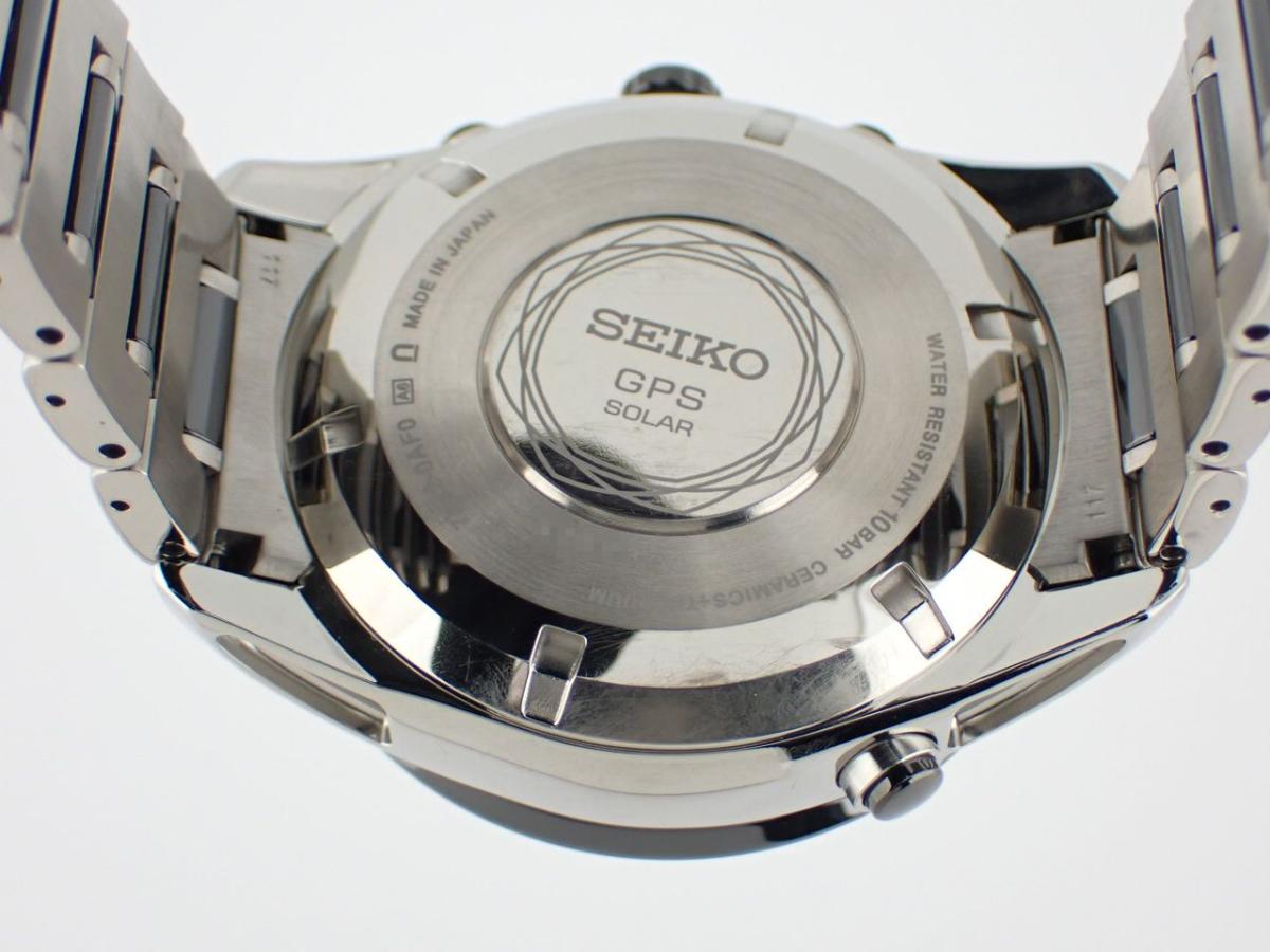 セイコー アストロン SBXB015 裏ぶた