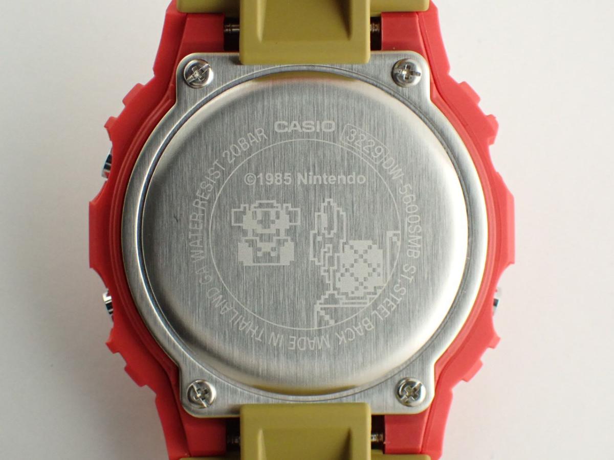 カシオ G-SHOCK DW-5600SMB-4JR 裏ぶた