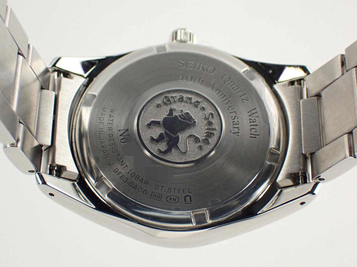 グランドセイコー 9Fクォーツ SBGT033 裏ぶた