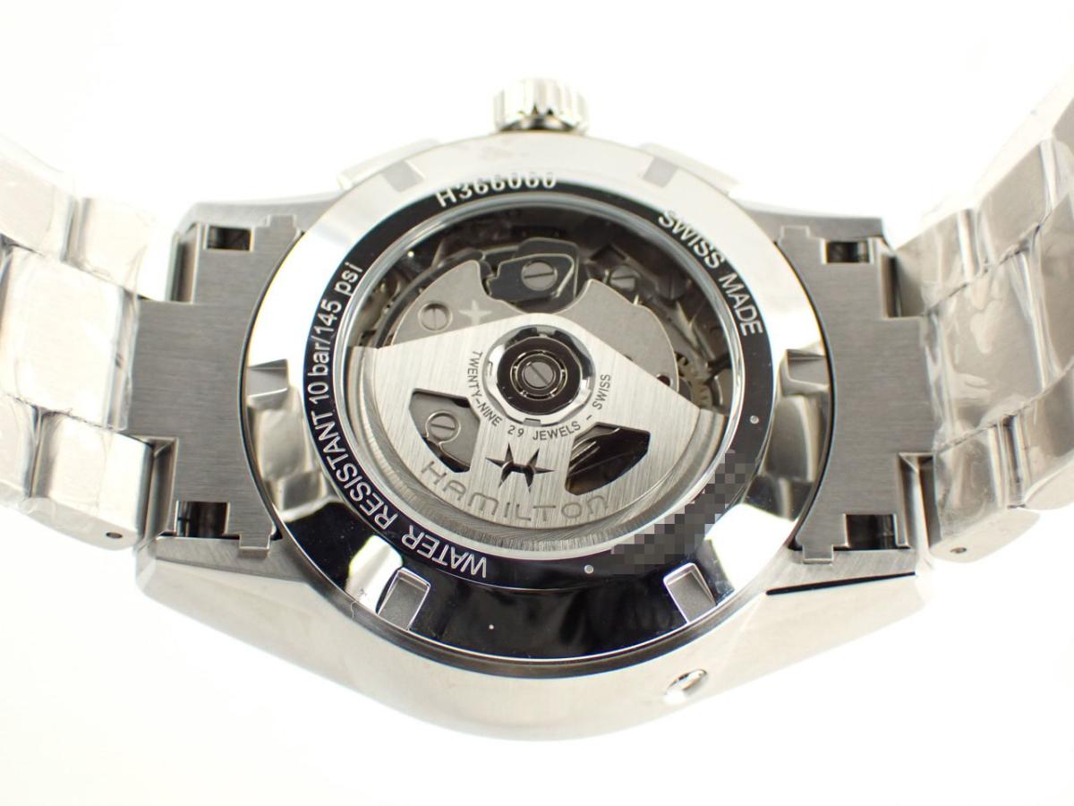 ハミルトン ジャズマスター H36606130 裏ぶた