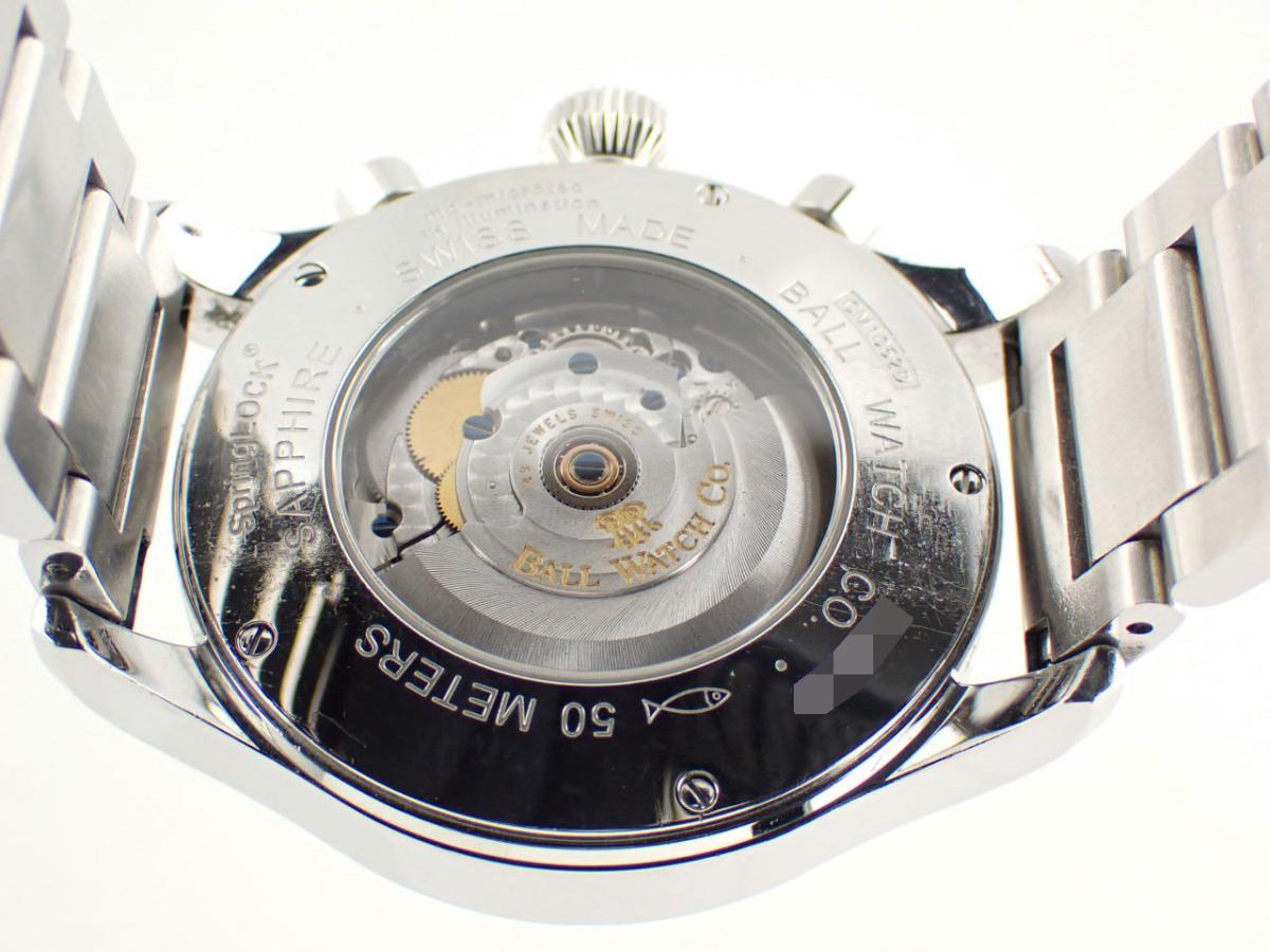 ボールウォッチ トレインマスター CM1052D-S3J-WH 裏ぶた