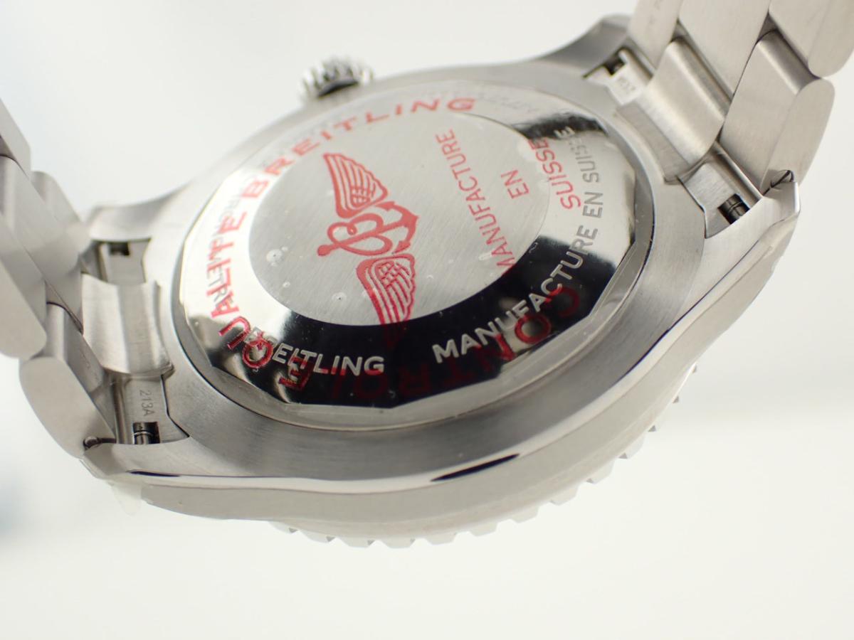 ブライトリング スーパーオーシャン A17376211C1A1 裏ぶた
