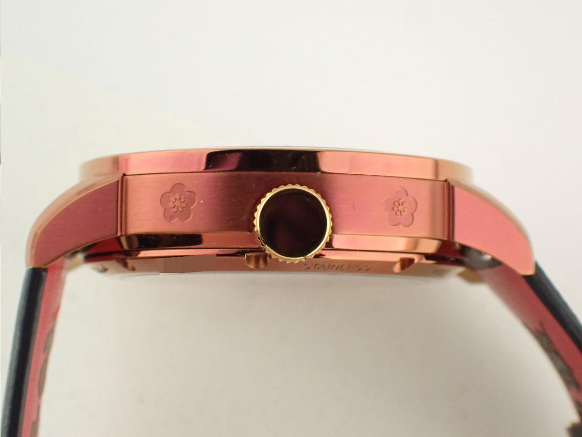 メモリジン トゥールビヨン daruma-42mm リューズ横