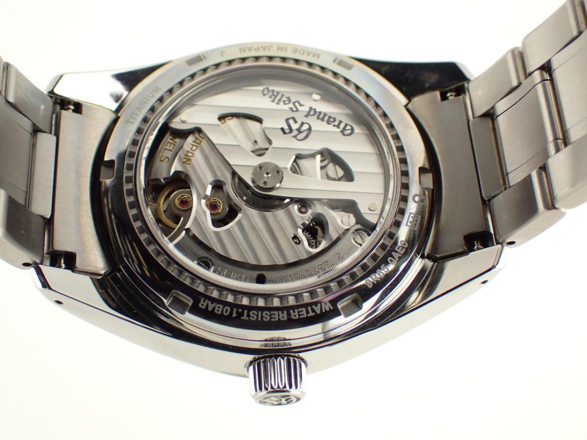 グランドセイコー スプリングドライブ SBGA011 裏ぶた