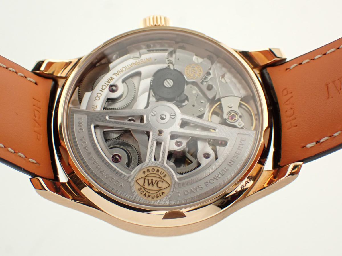 IWC ポルトギーゼ IW501706 裏ぶた