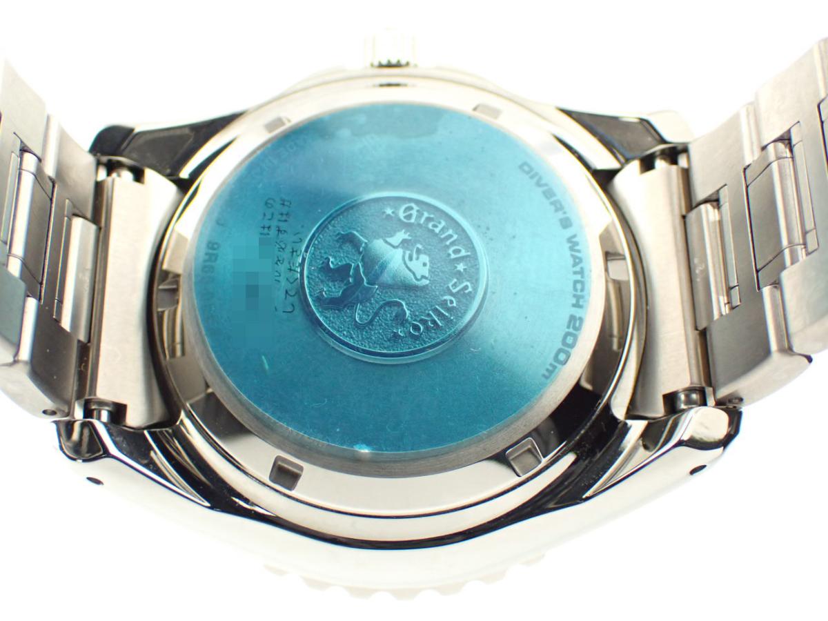 グランドセイコー スプリングドライブ SBGA463 裏ぶた